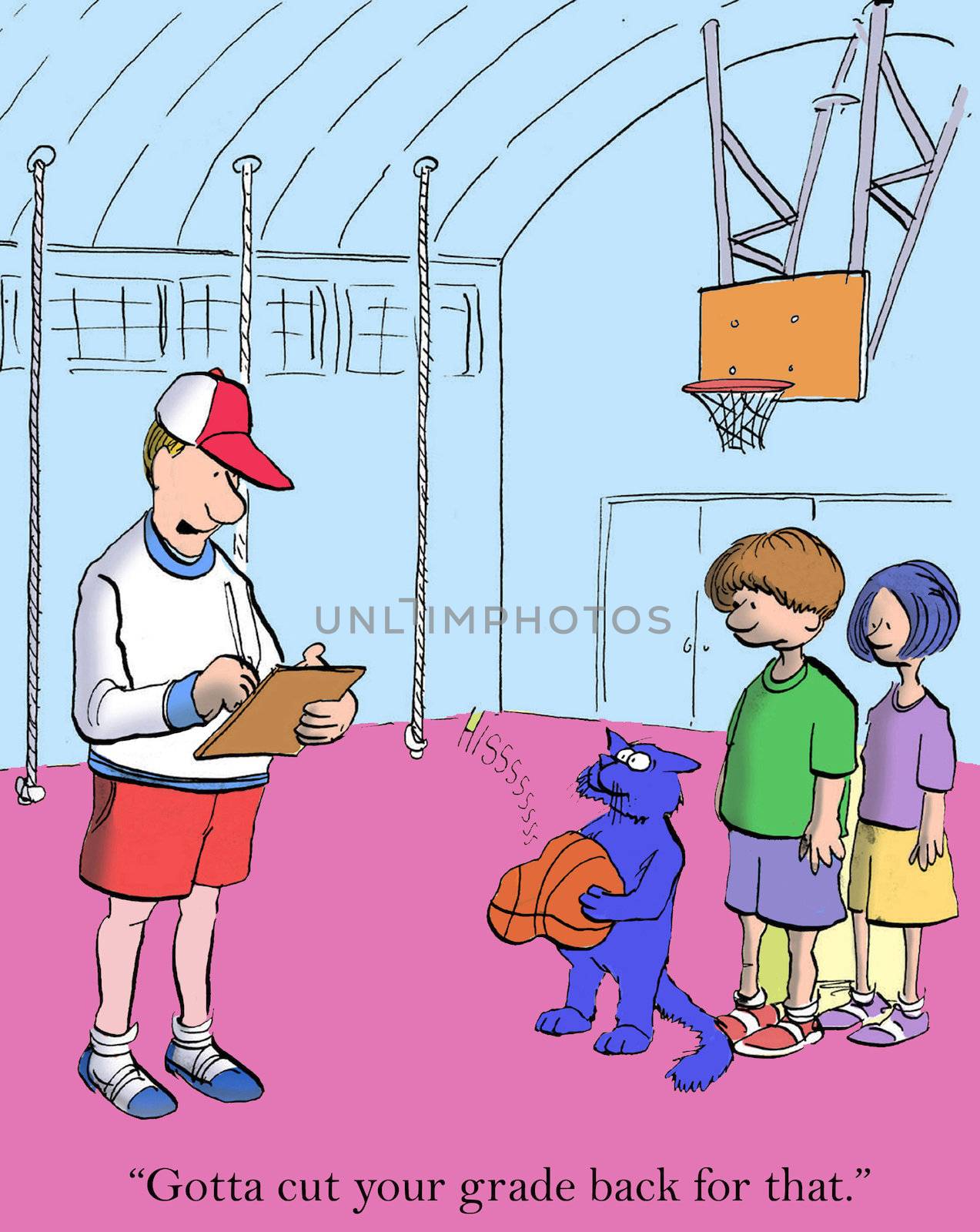 Gym Class by andrewgenn