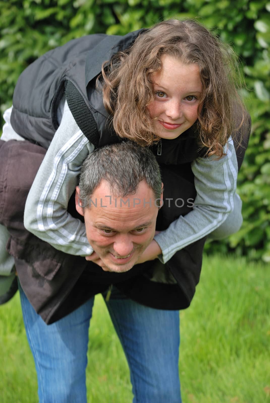 Complicity between father and daughter