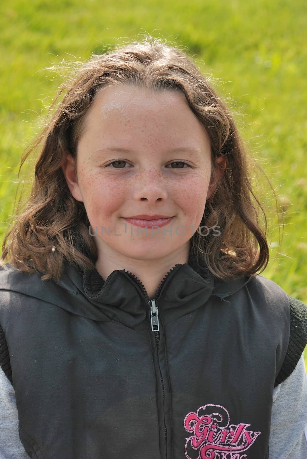 Portrait of young girl