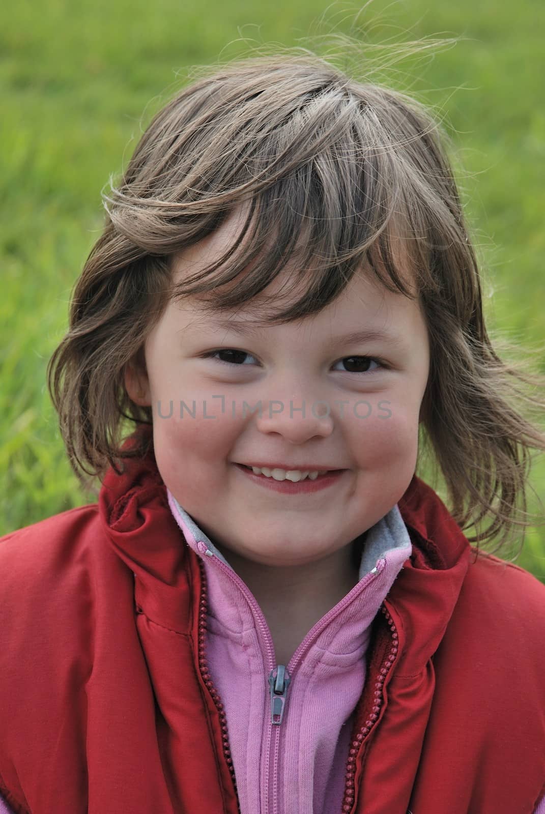  Portrait of little girl