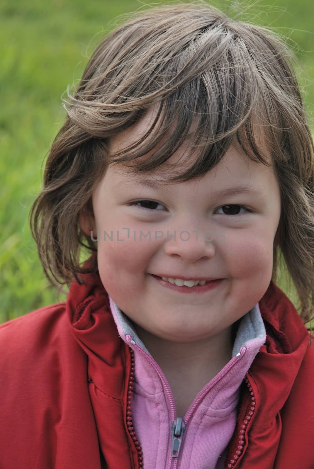  Portrait of little girl