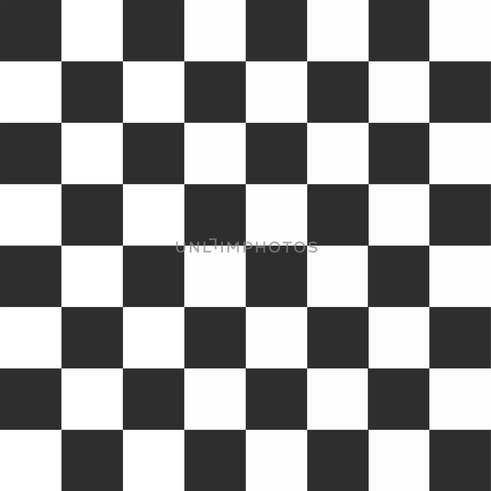 image of usual black and white chess-board