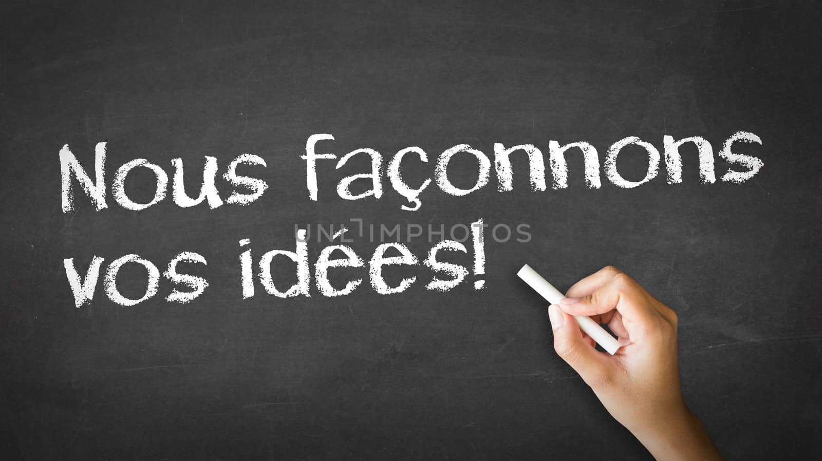 We Shape Your Ideas (In french) by kbuntu