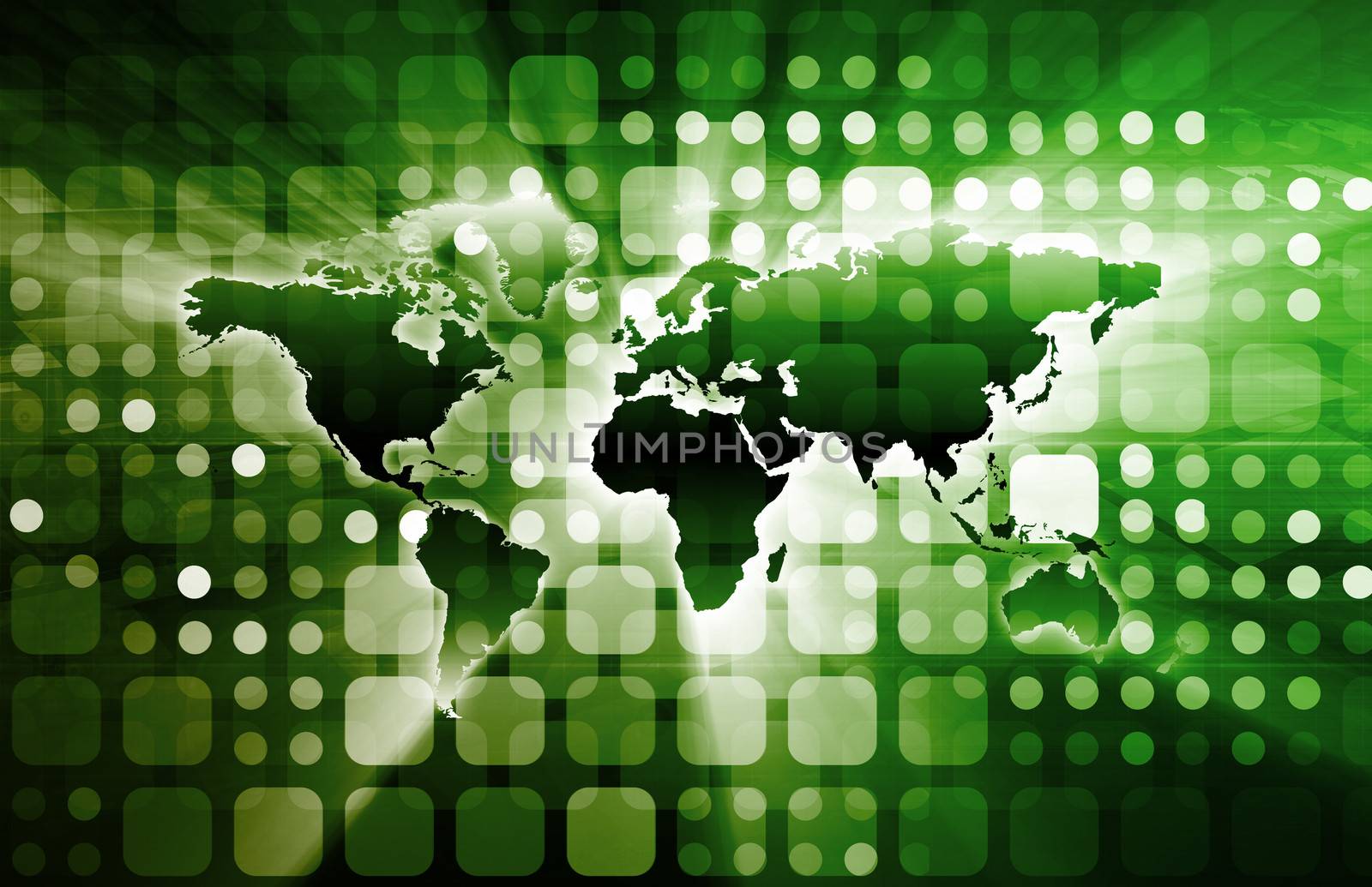 Technology Concept with a Data Information Online