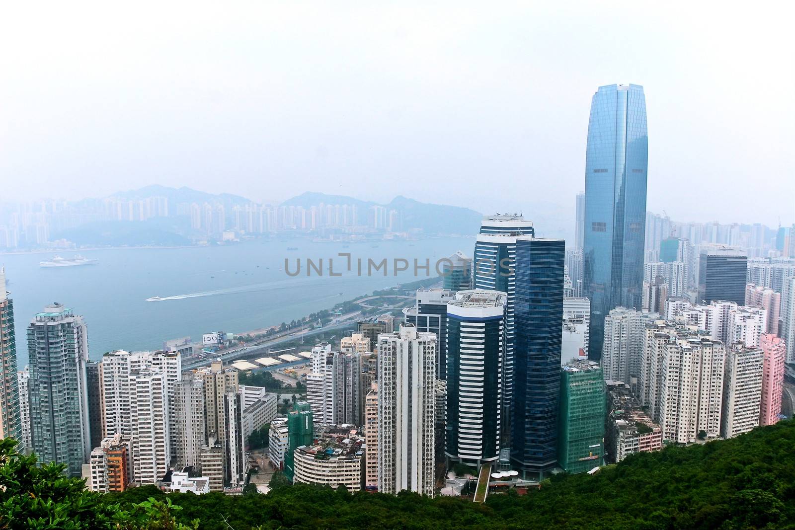 City view in Hong Kong by yayalineage