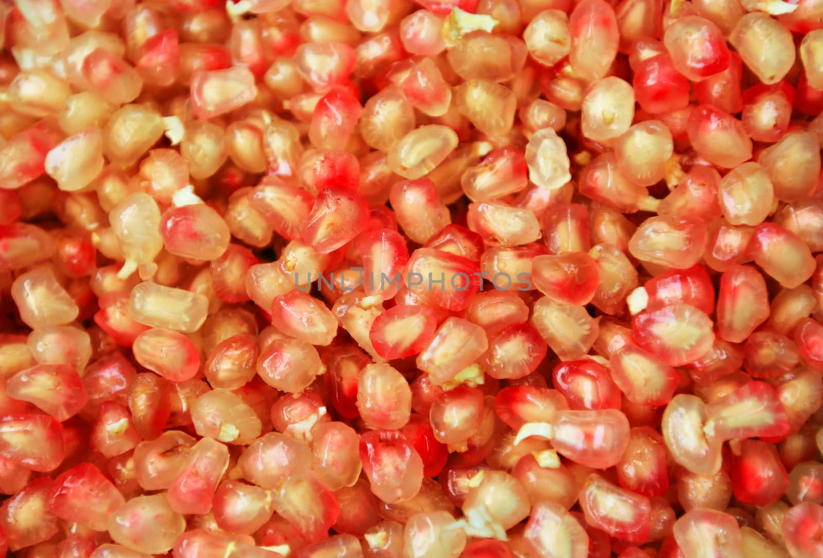 Ripe pomegranates ready to sell