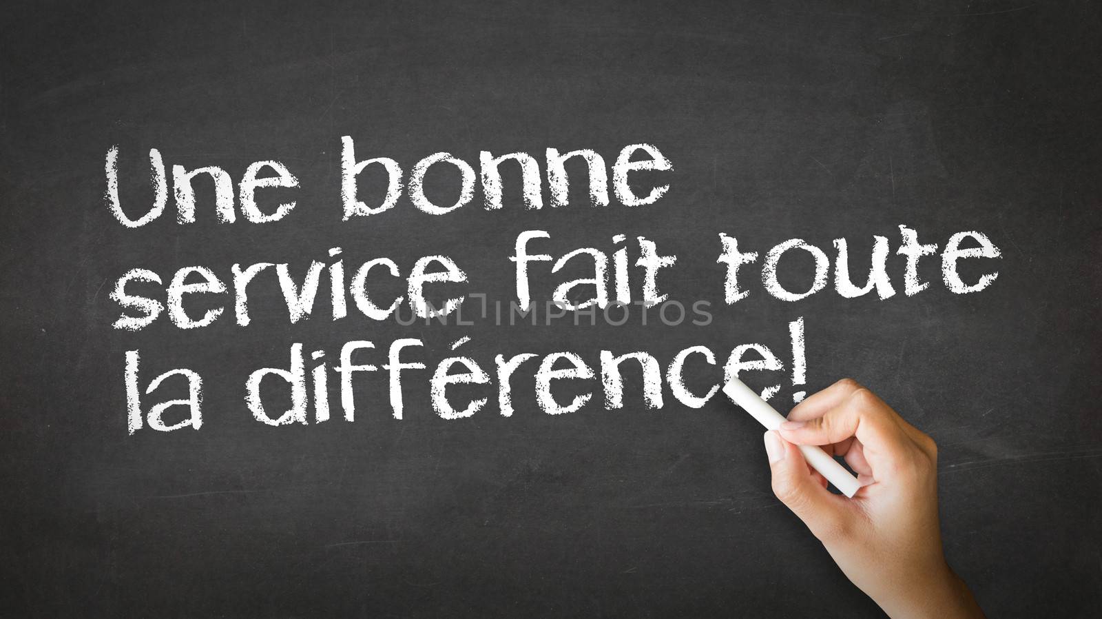 Good Service makes the difference (In French) by kbuntu