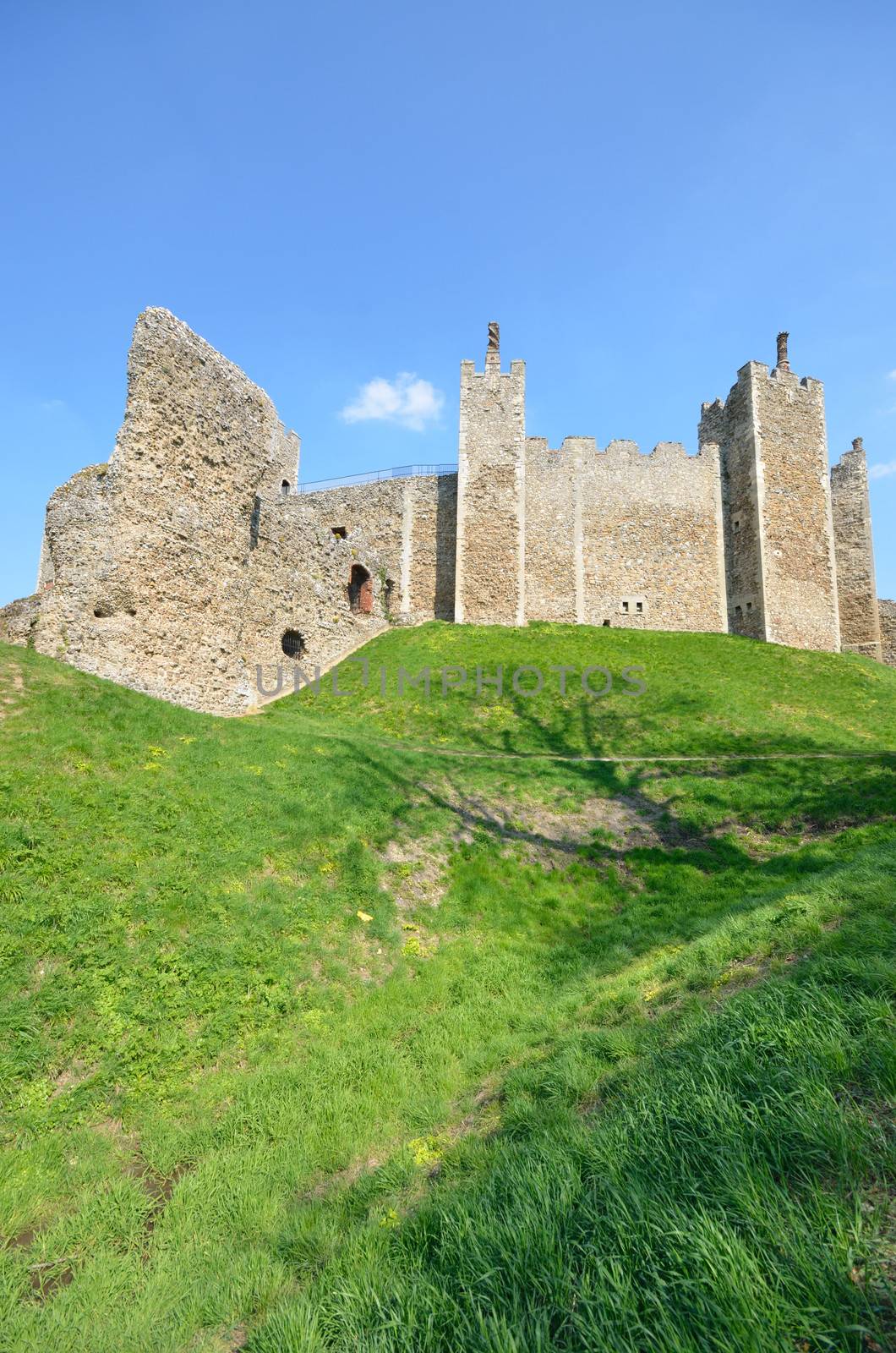 Framlingham Castle in Portrait