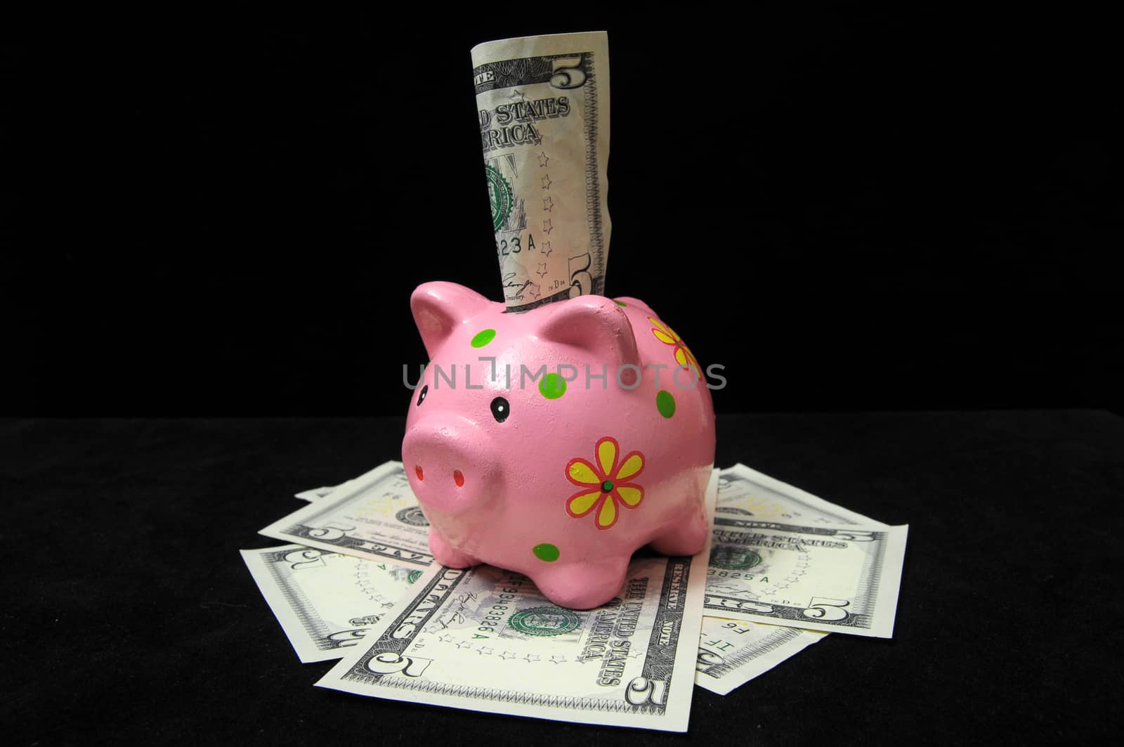 Save Money with One Pink Pig Piggy Bank