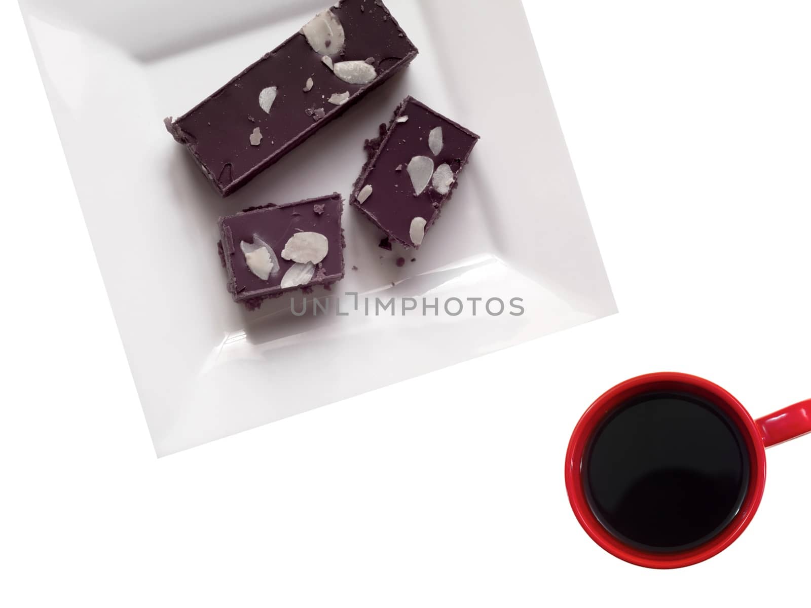 Coffee mugs isolated against a white background