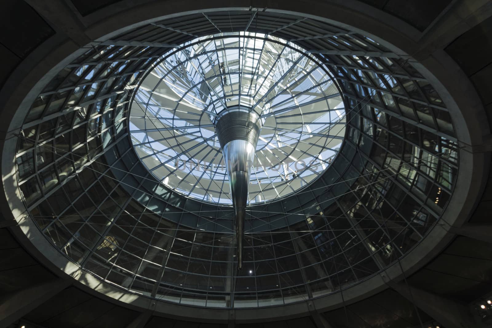 The Reichstag in Berlin with the German Bundestag and the famous glass dome