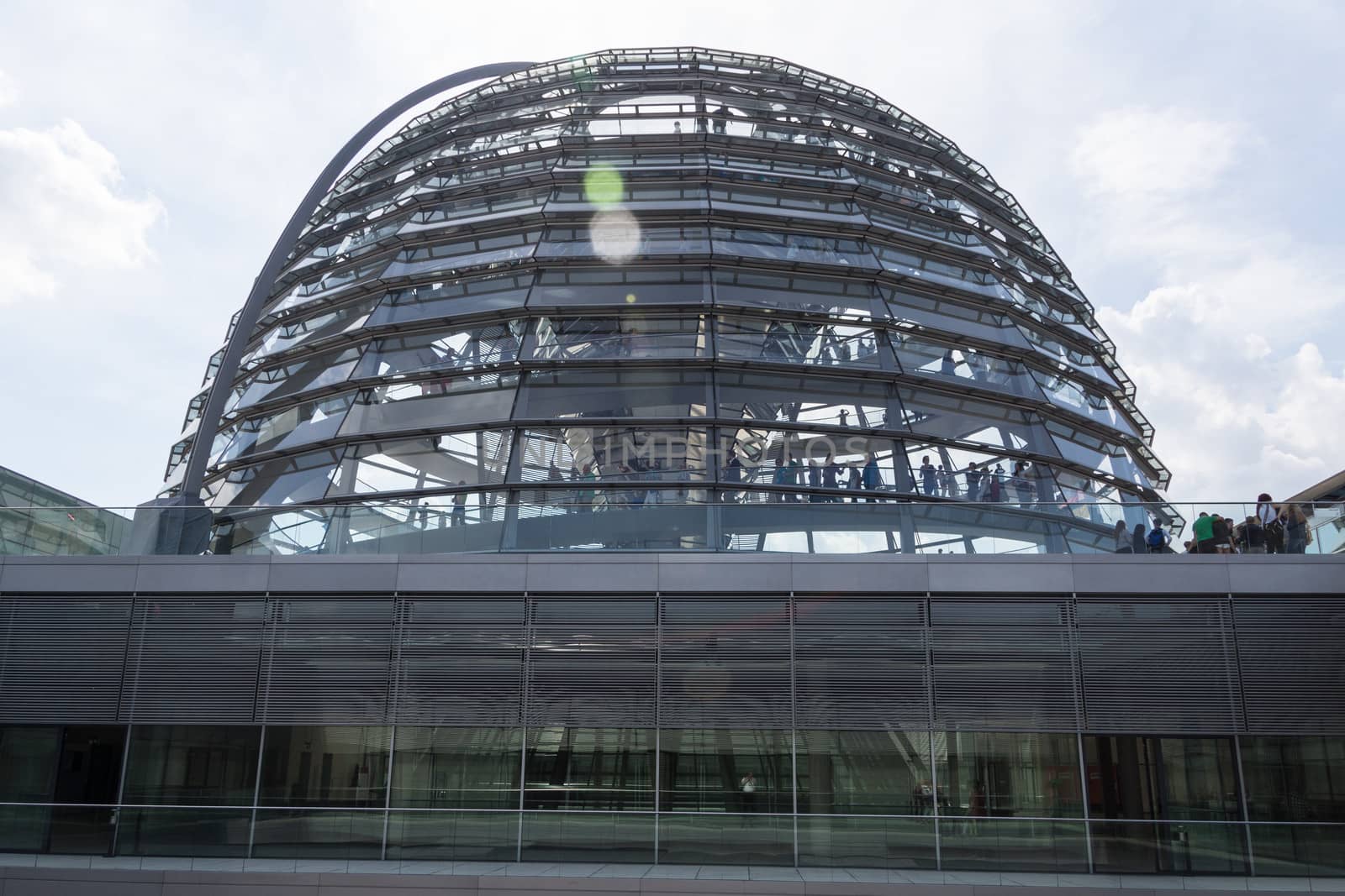 The Reichstag in Berlin by bjoernd