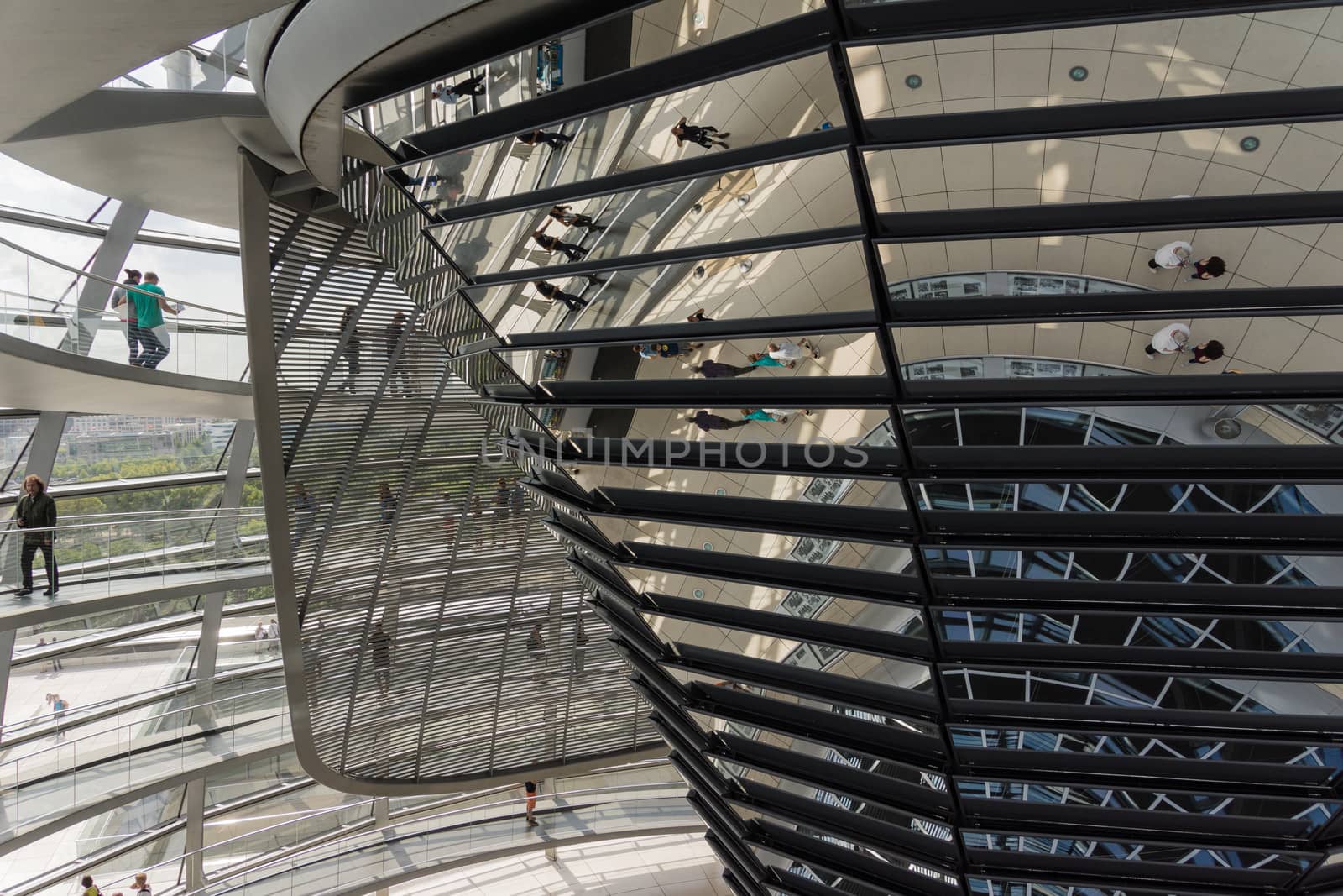 The Reichstag in Berlin by bjoernd