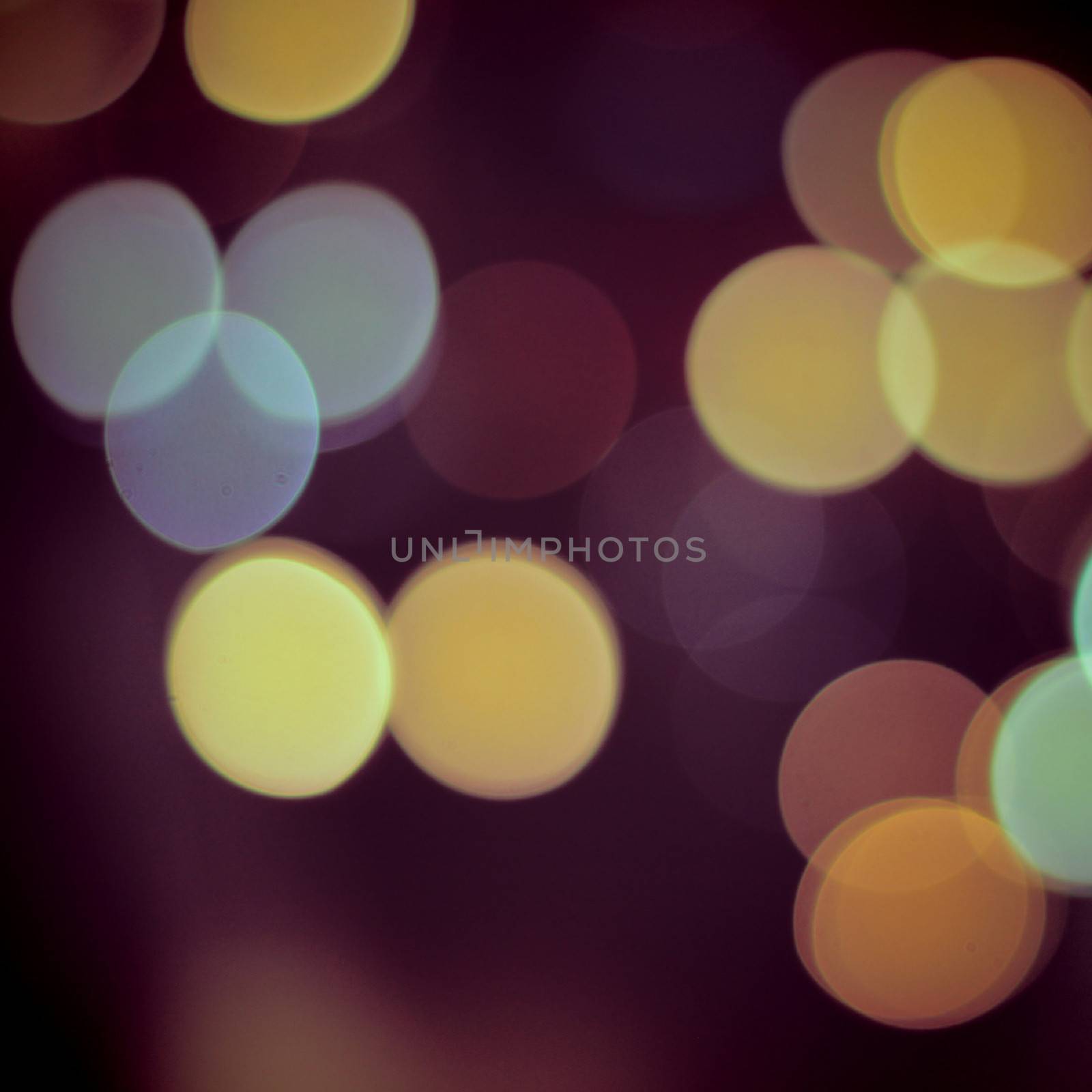 Bokeh light vintage background