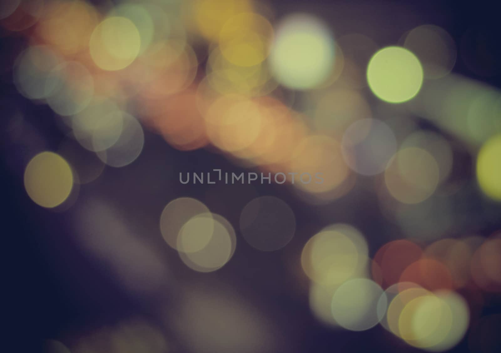 Abstract of vintage bokeh background