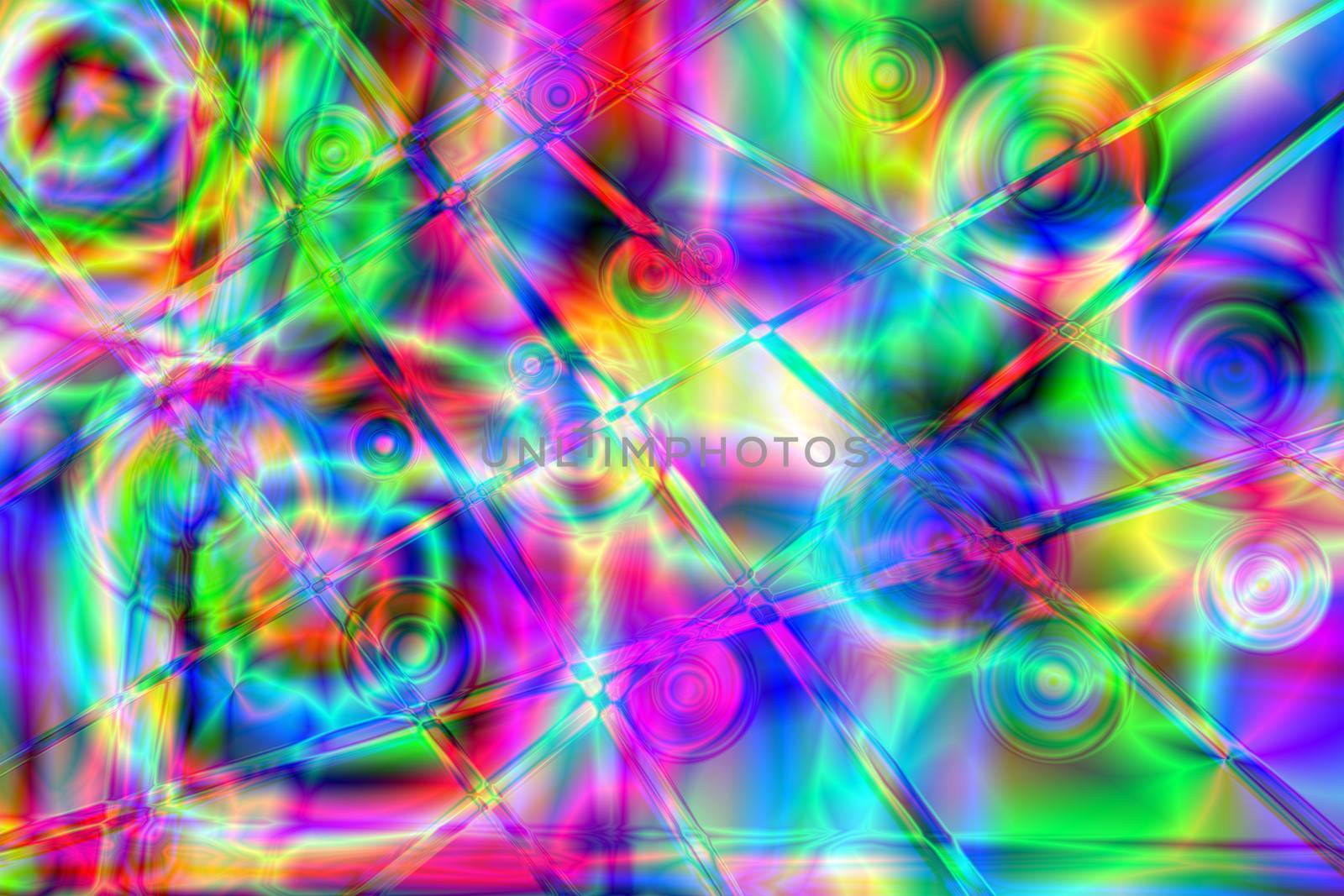 Psychedelic background by fogen