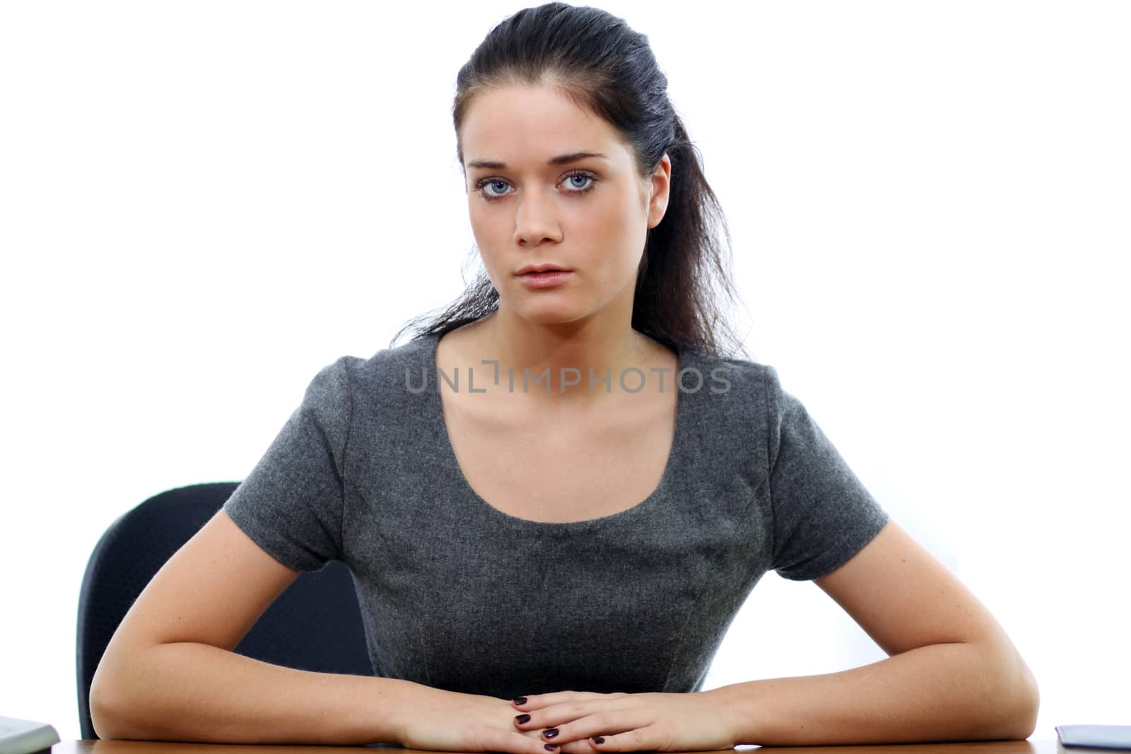 Portrait of beautiful woman