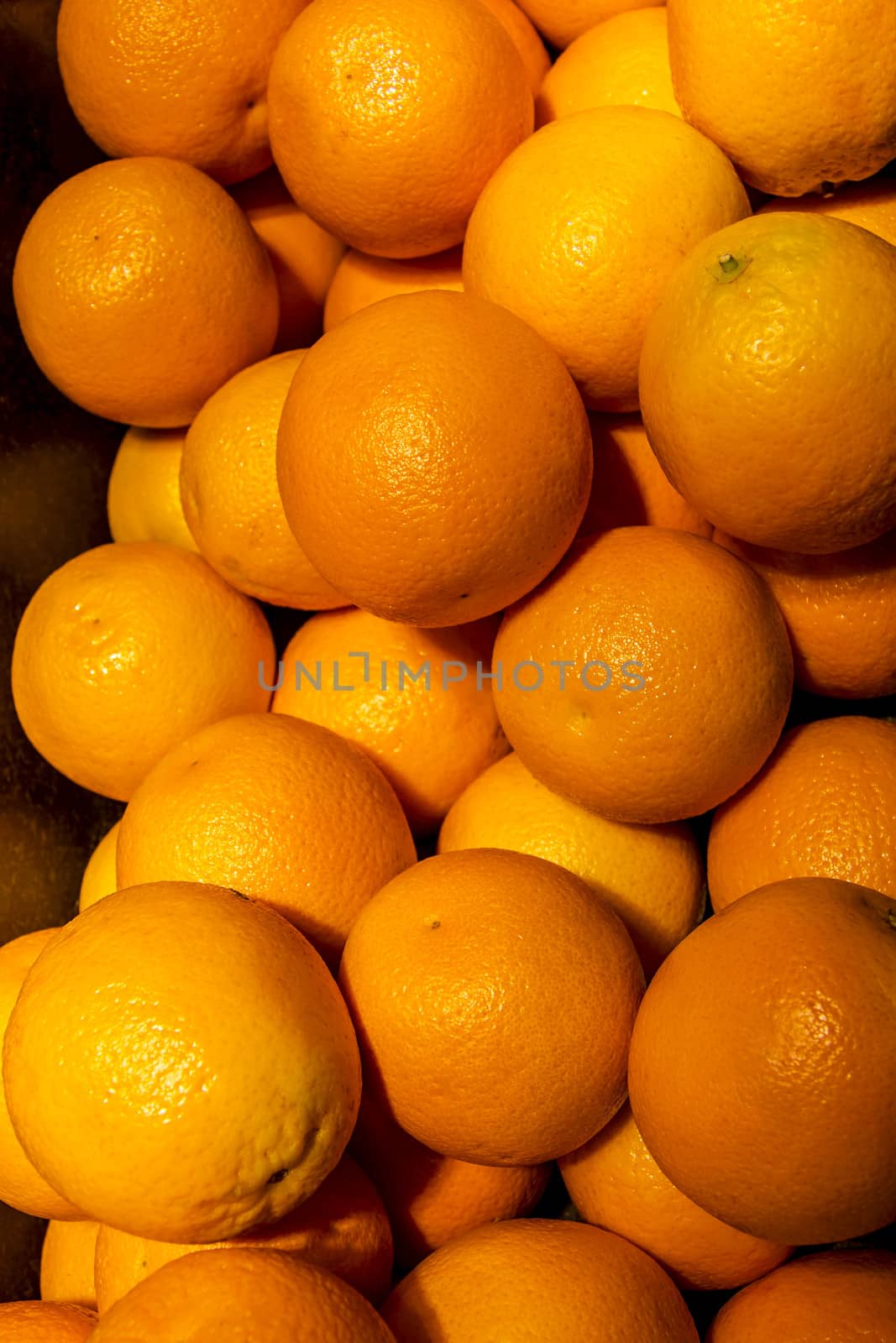 Orange fruits by Tetyana
