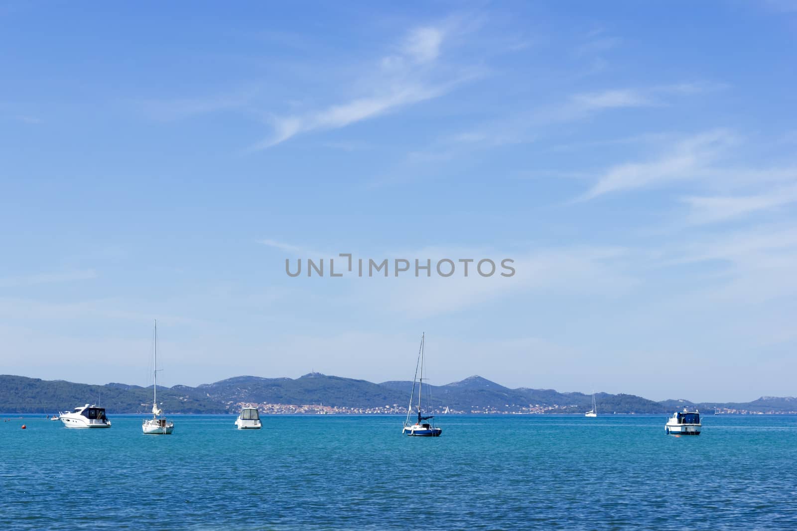 Coastline near Seget Vranjica, Croatia by Tetyana