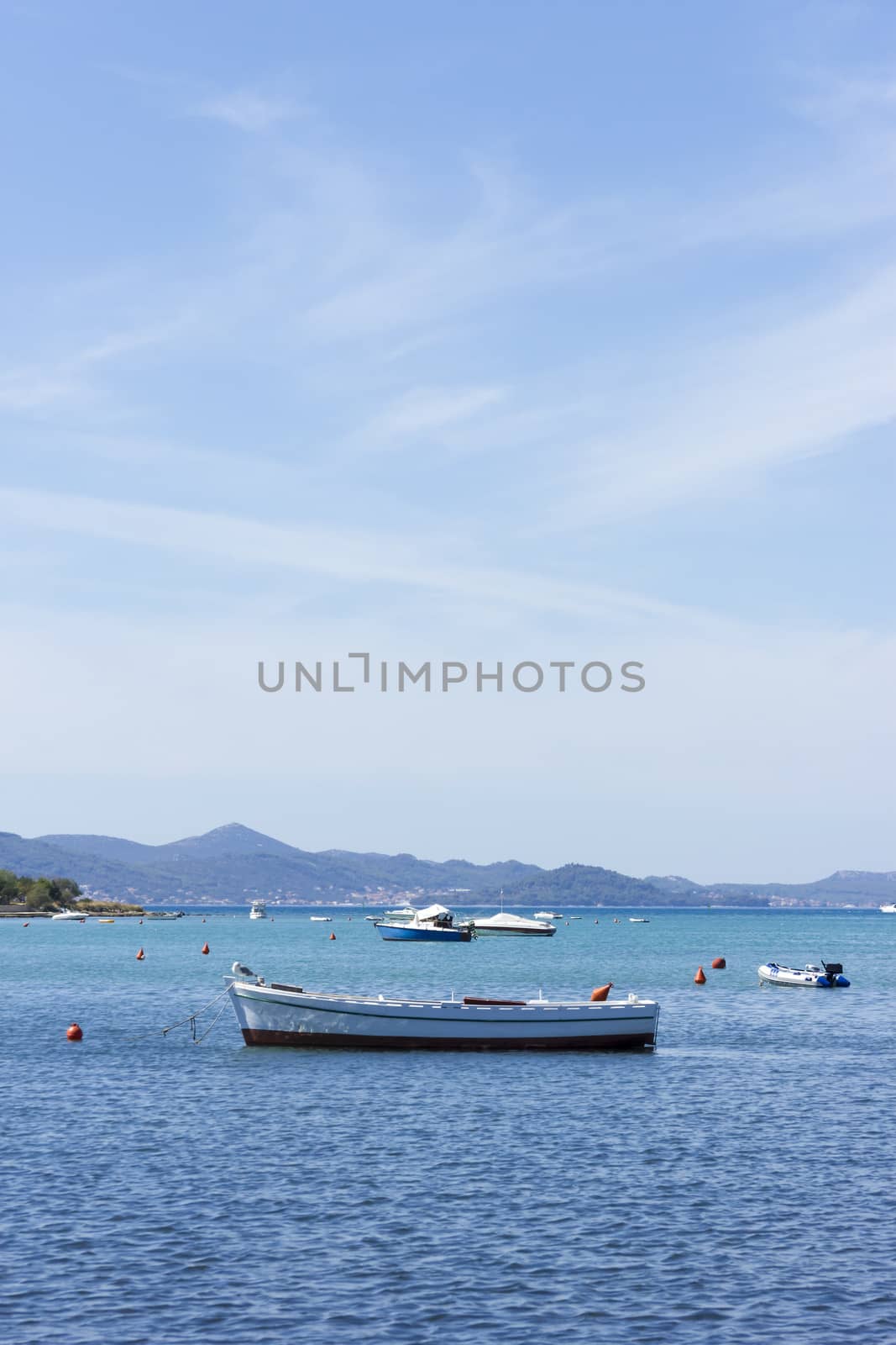 Coastline near Seget Vranjica, Croatia by Tetyana