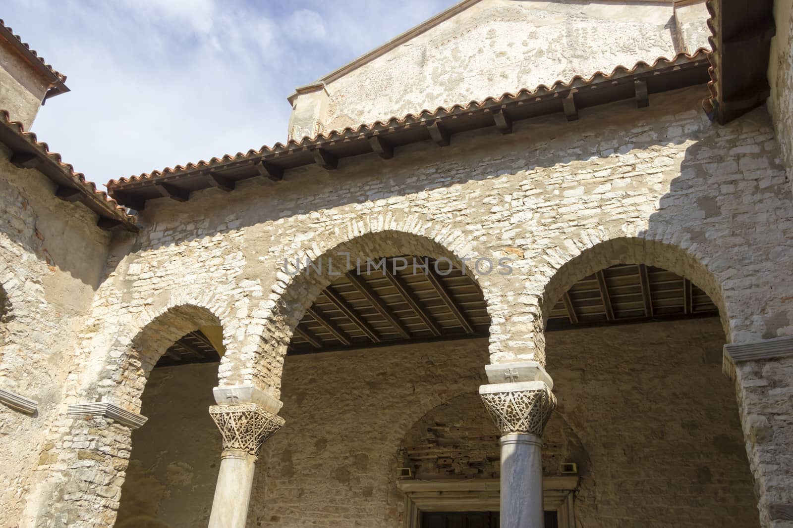 Croatia - Porec on Istria peninsula. Euphrasian Basilica - UNESC by Tetyana