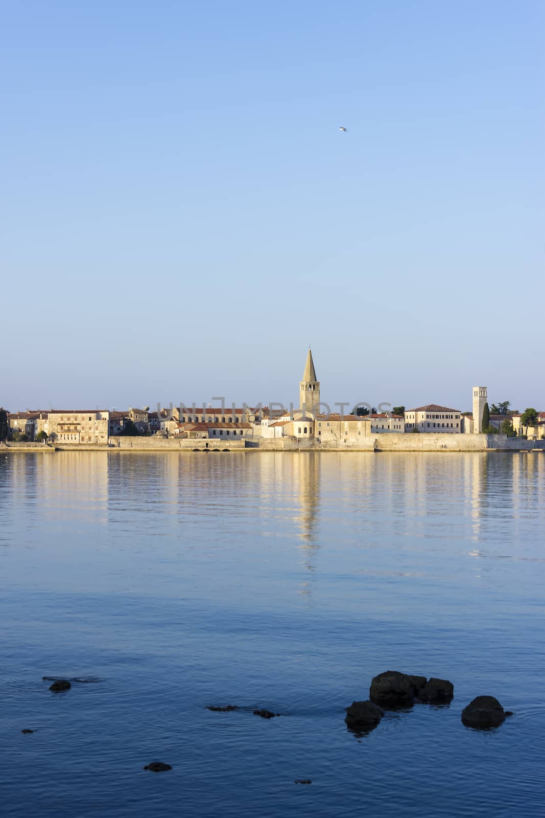 Porec in the dawn sun