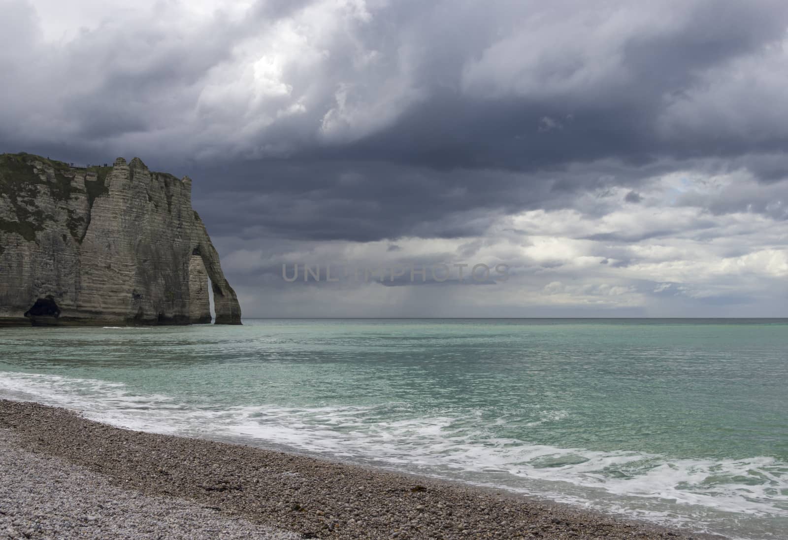 the northern coast of France by Tetyana