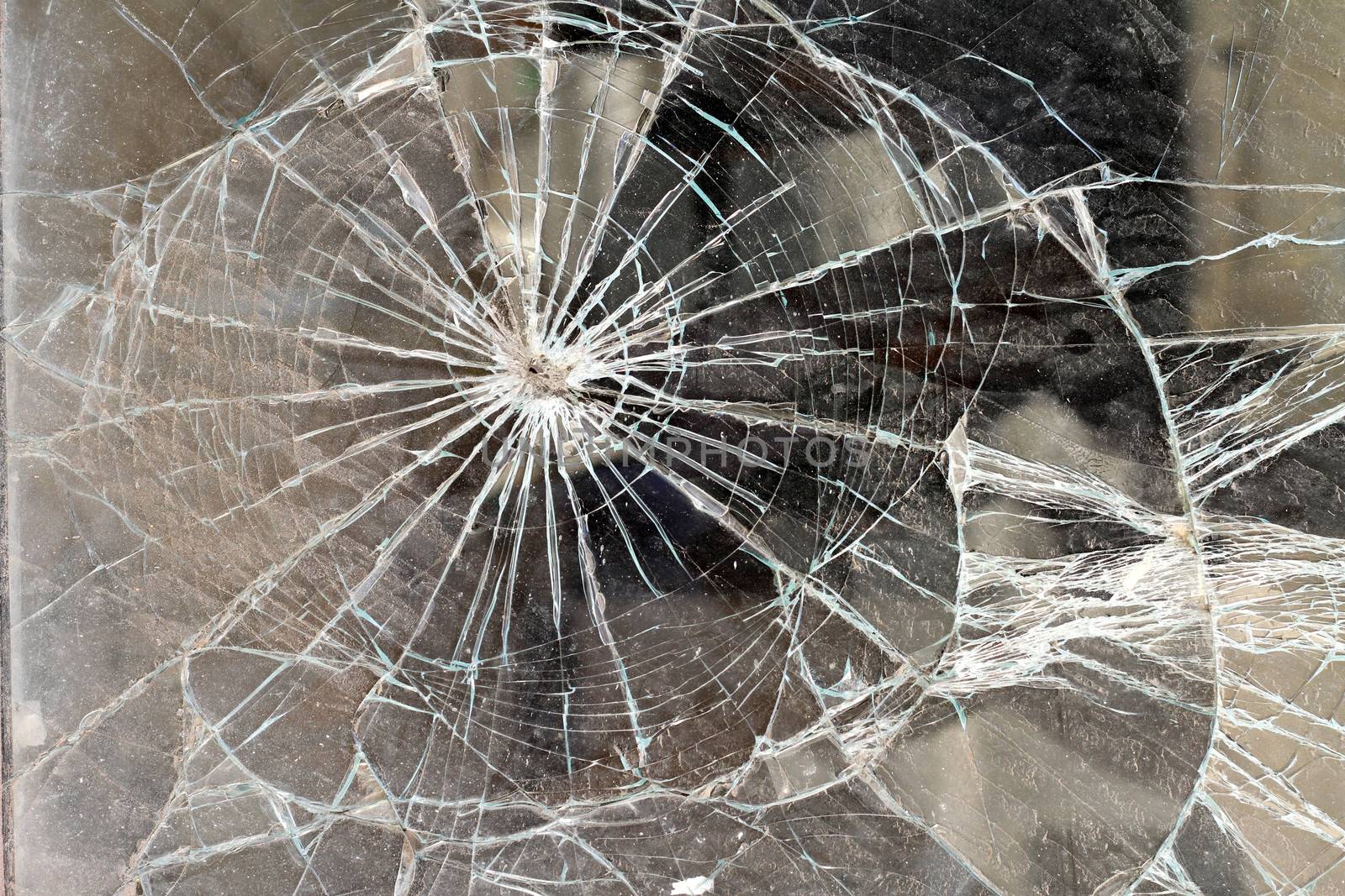 A window shop broken background
