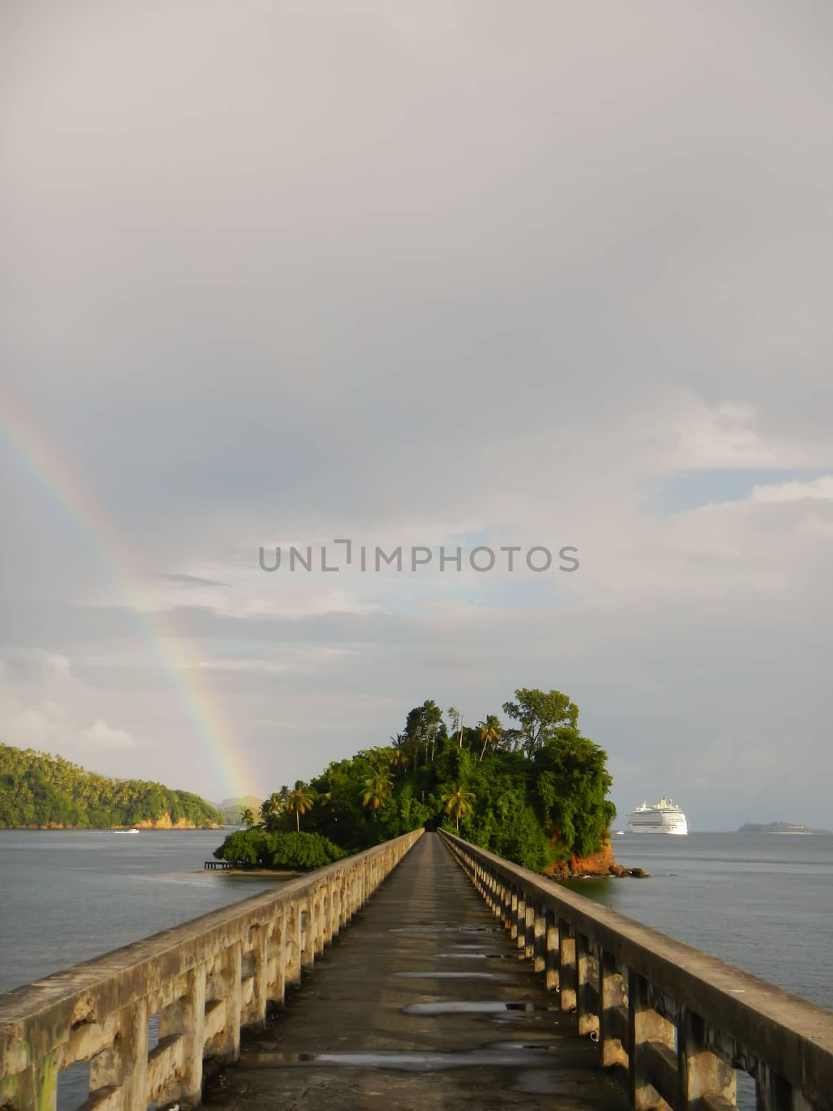 Bridge to Nowhere, Samana Bay by donya_nedomam