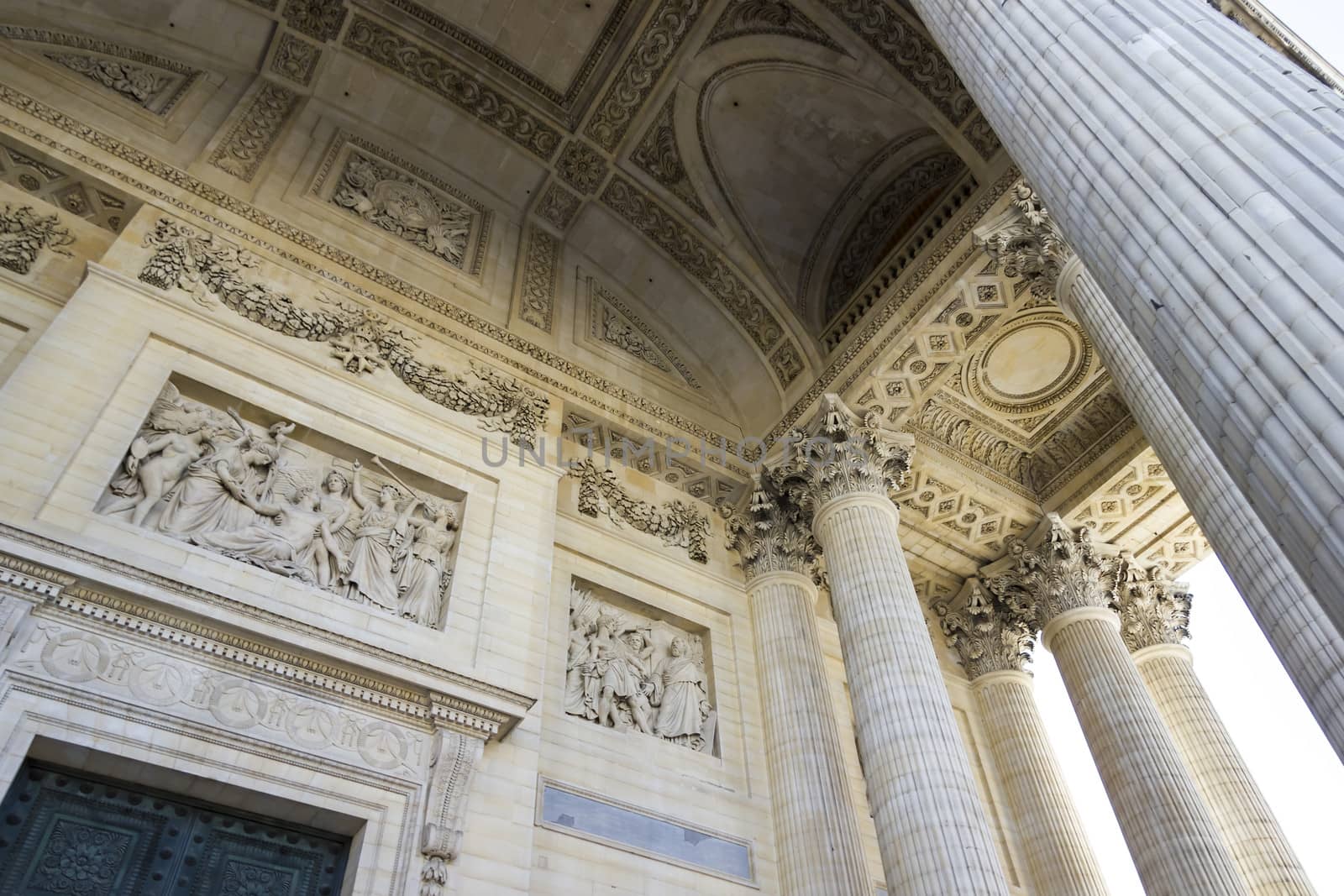 bas relief, Pantheon, Paris, France