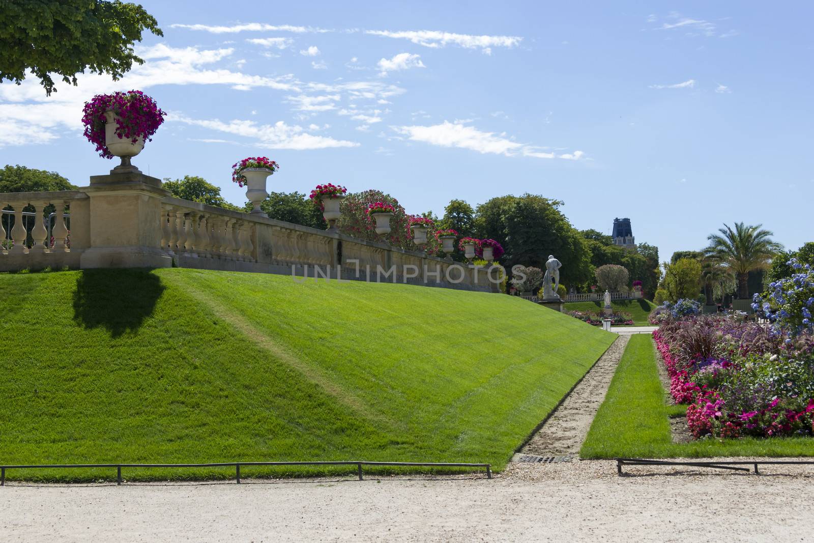 Luxembourg gardens, Paris, France by Tetyana