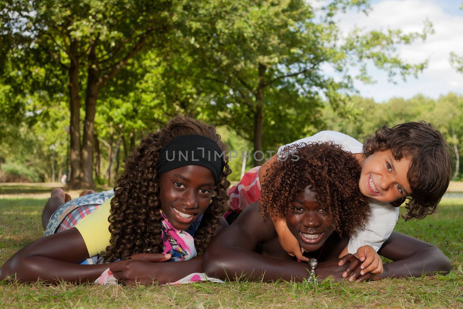 Multi ethnic children by DNFStyle