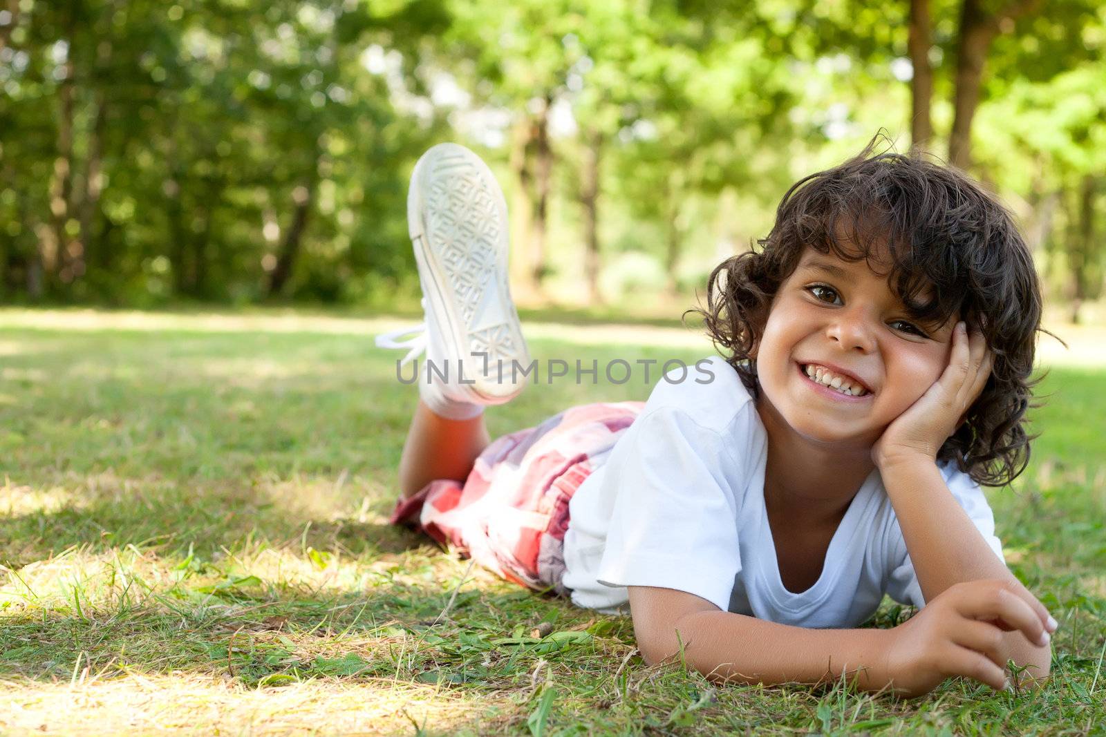 Nice caucasian little boy by DNFStyle