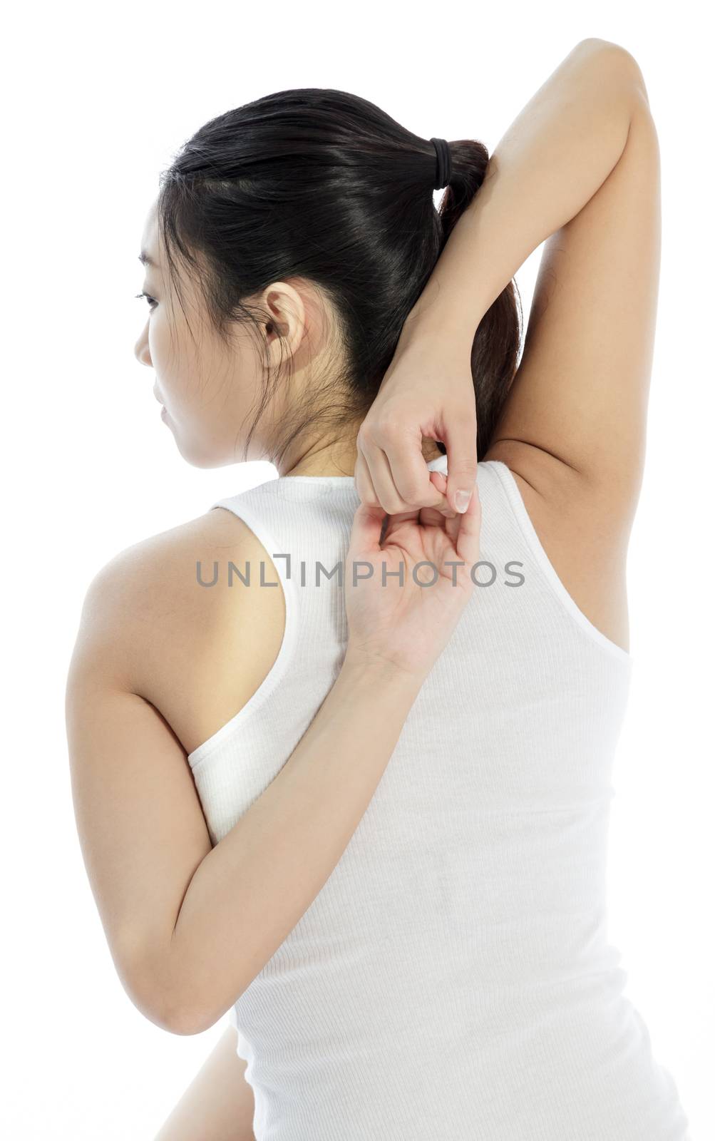 Attractive asian girl 20 years old shot in studio by shipfactory