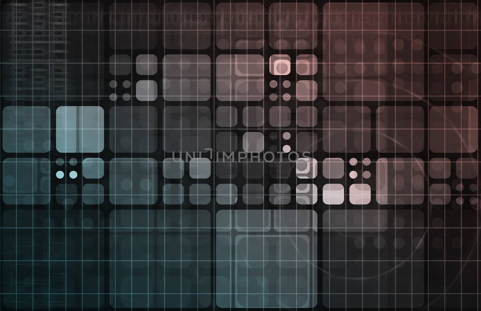 Information Technology or IT as a Art Background