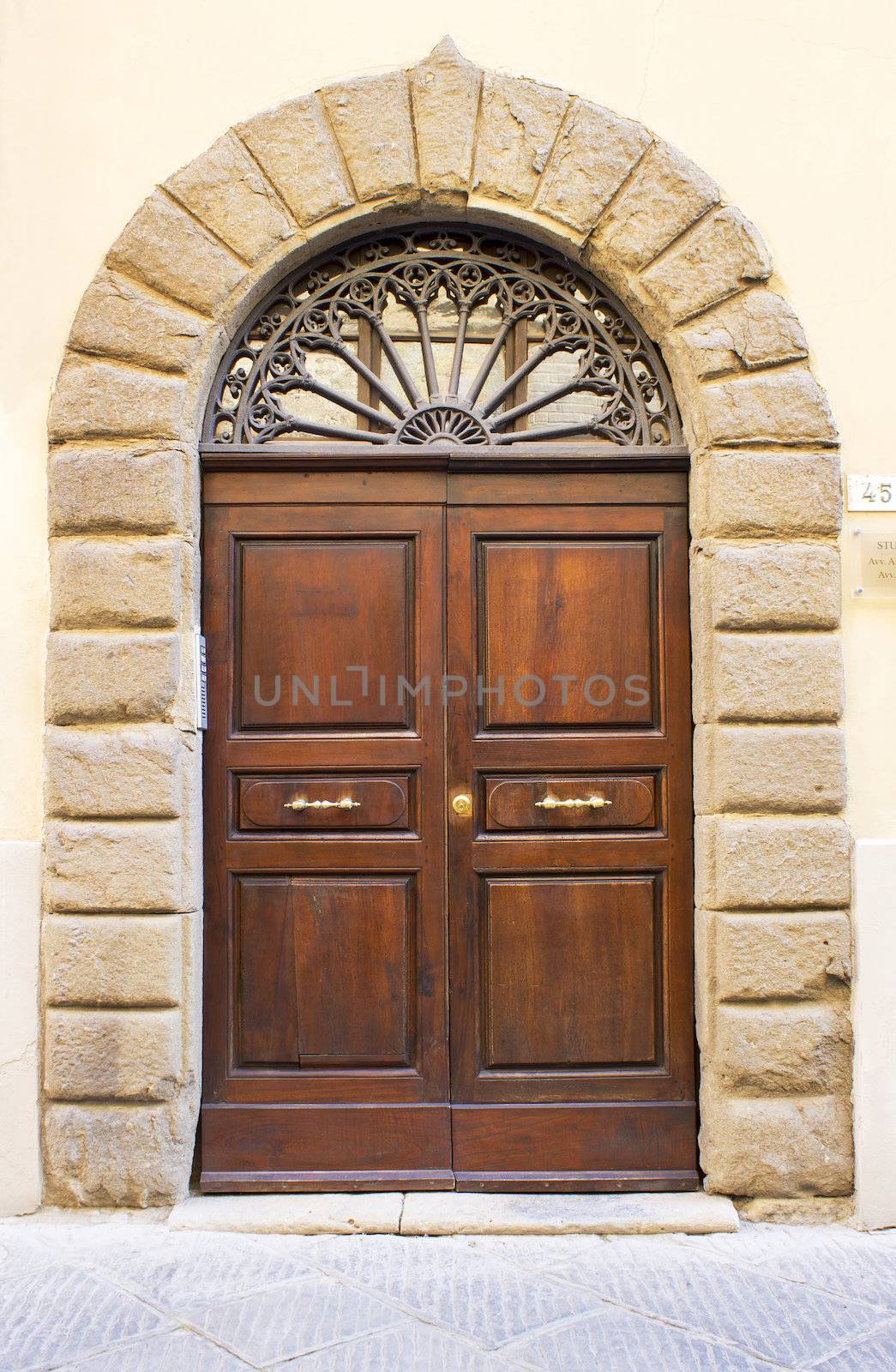 lovely tuscan doors, San Gimignano, Italy by miradrozdowski