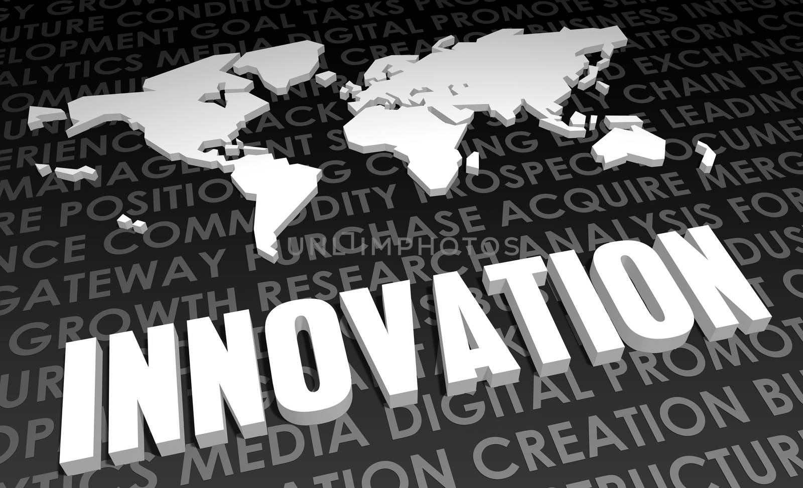 Innovation Industry Global Standard on 3D Map