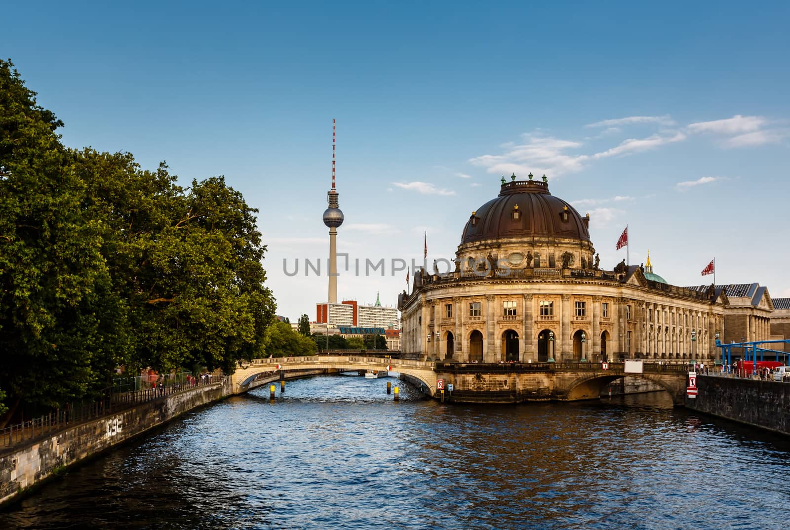 River Spree and Museum Island, Berlin, Germany