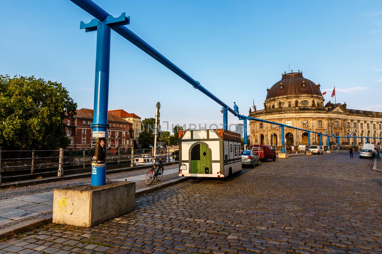 River Spree Embankment and Museum Island, Berlin, Germany