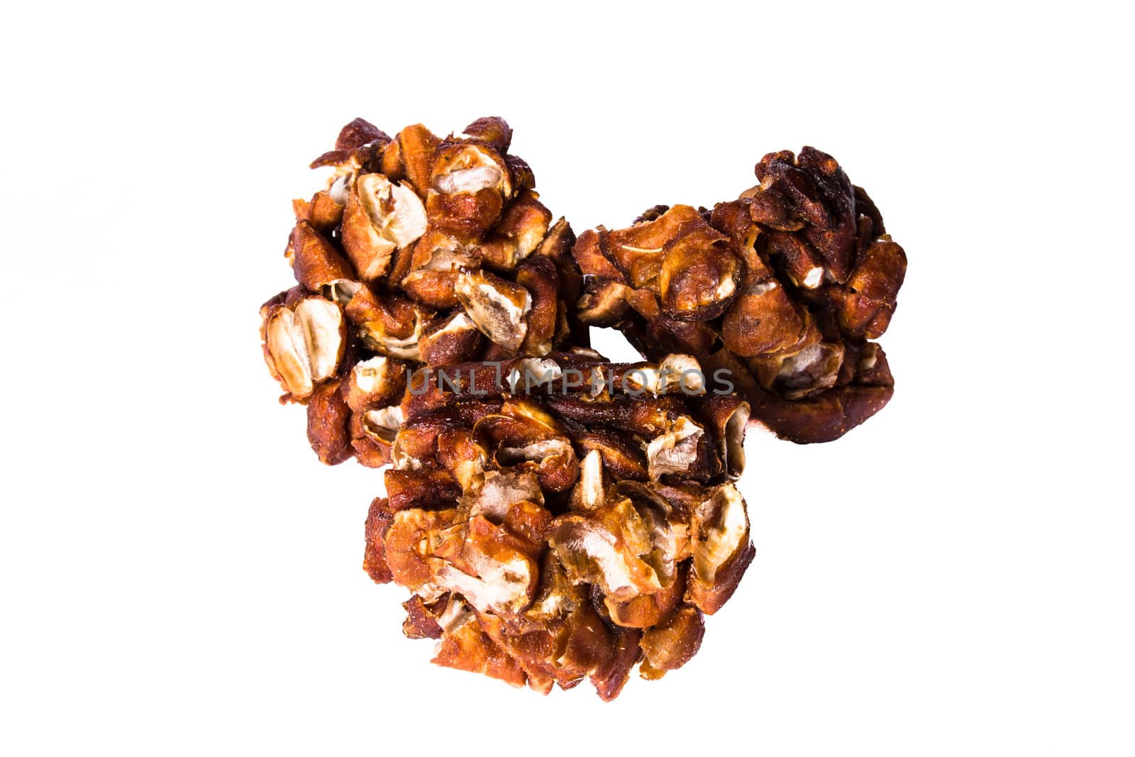 Chunk of fresh Tamarind a white background by photo2life