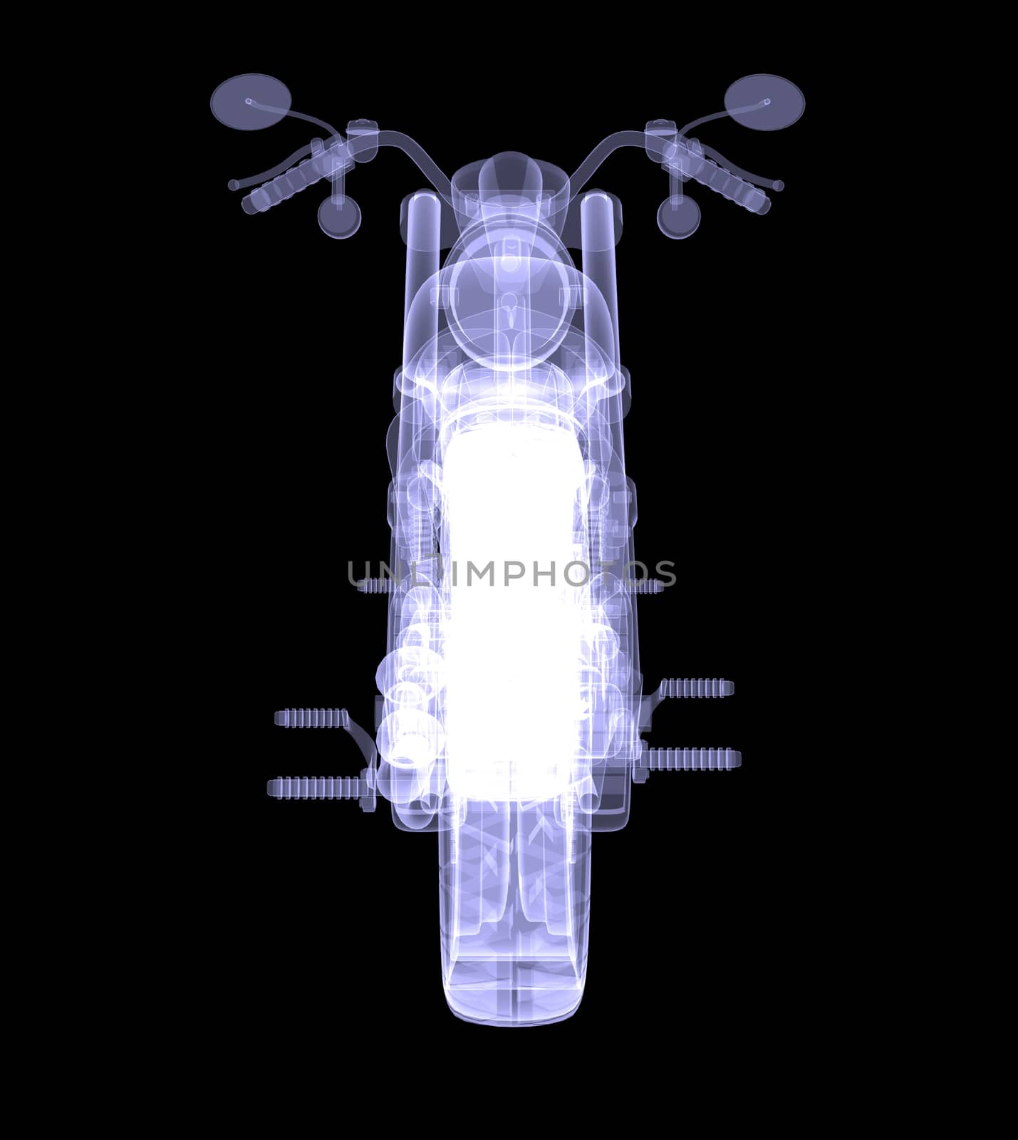 Chopper. The X-ray render by cherezoff