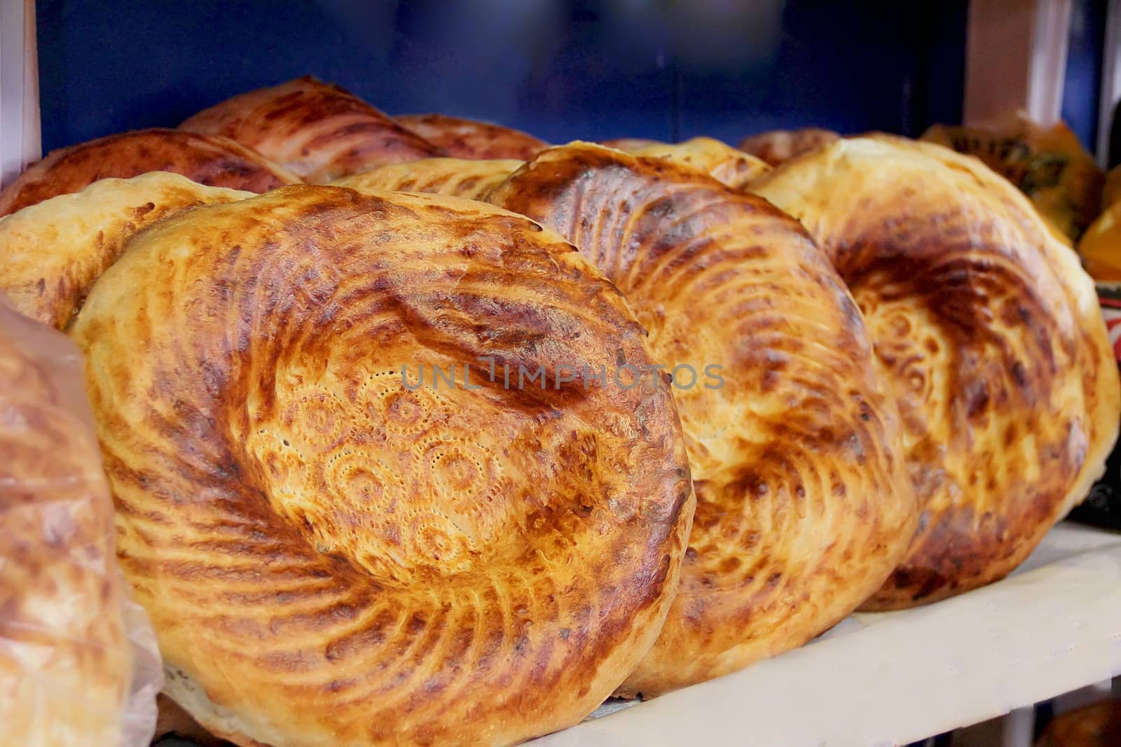 Image of eastern round appetizing fresh bread