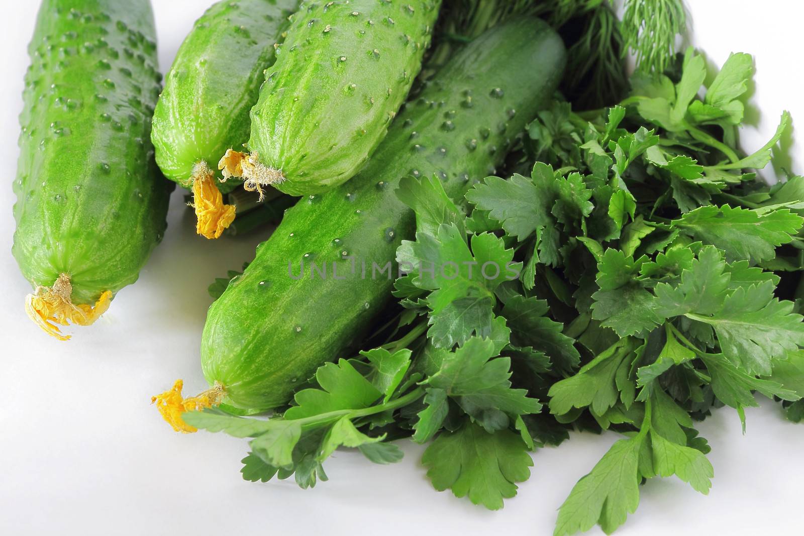 Image of still life with fresh vegetables