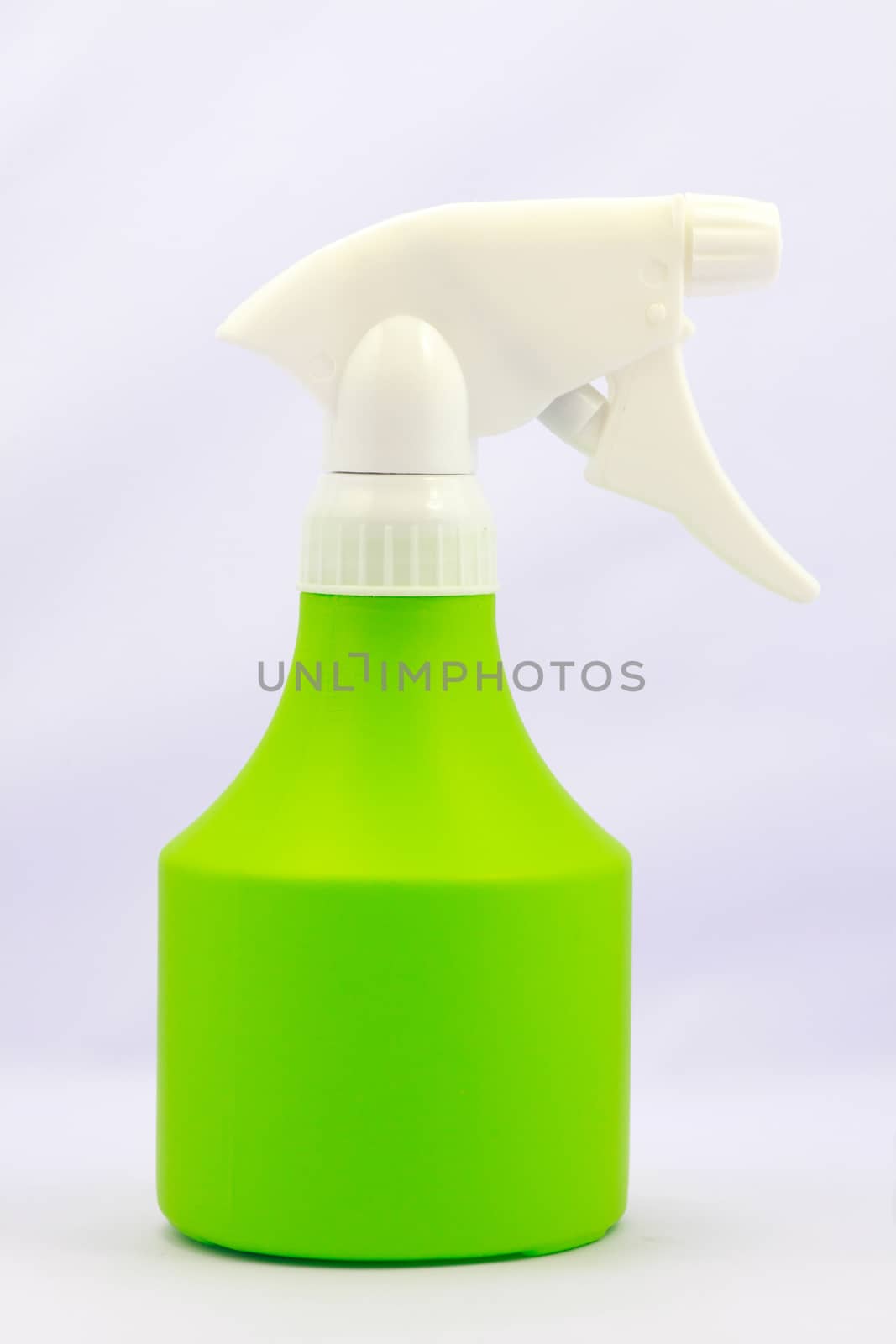 Laundry detergent bottles.