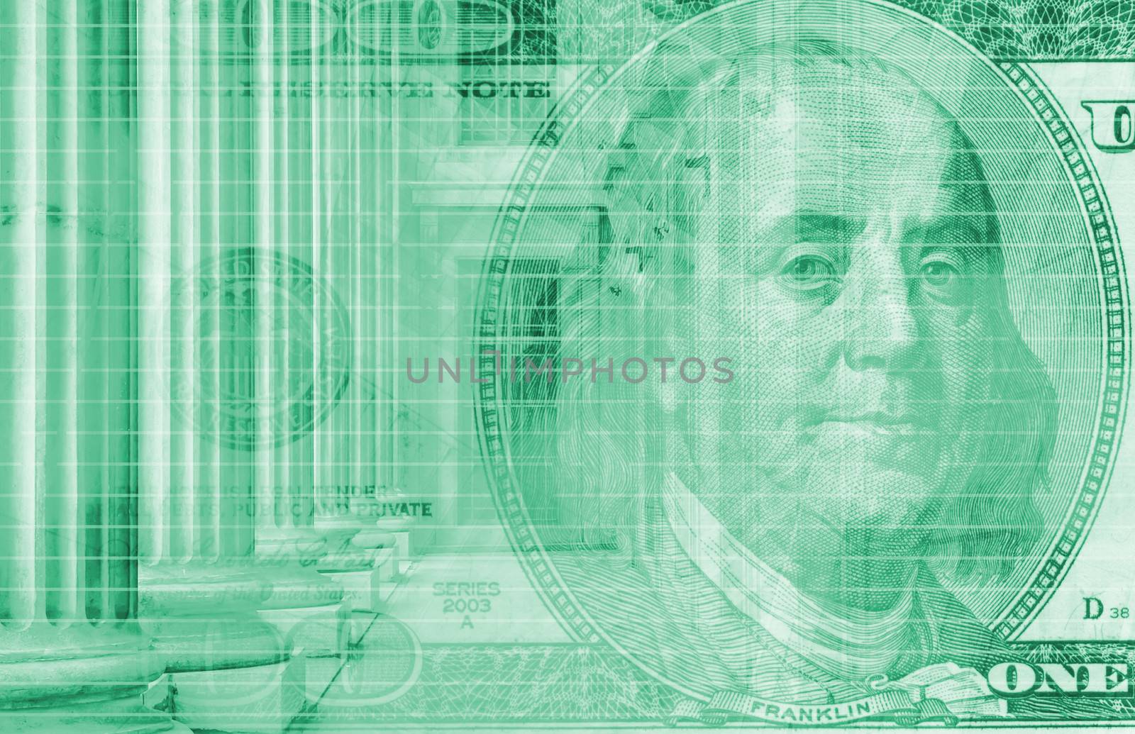 A Finance Spreadsheet Tech Graph Art Background