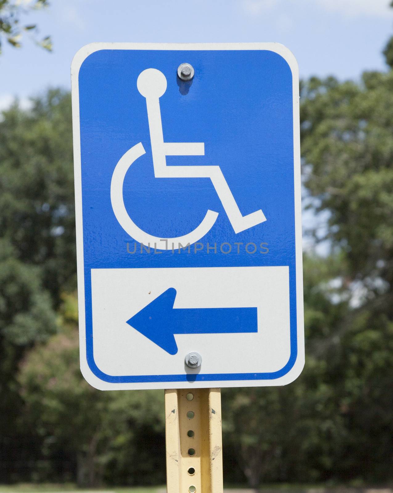 Handicapped Parking Sign by tornado98