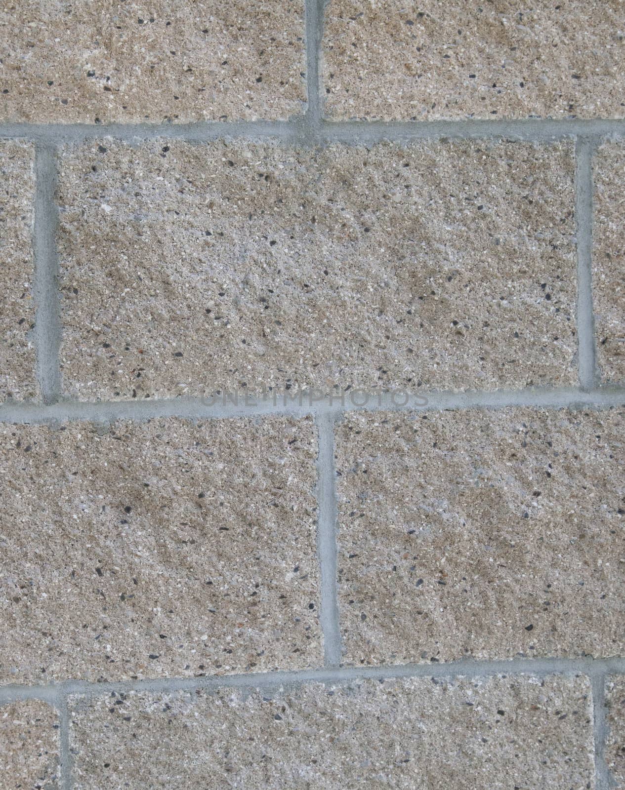 Outdoor close up of a brick wall for background