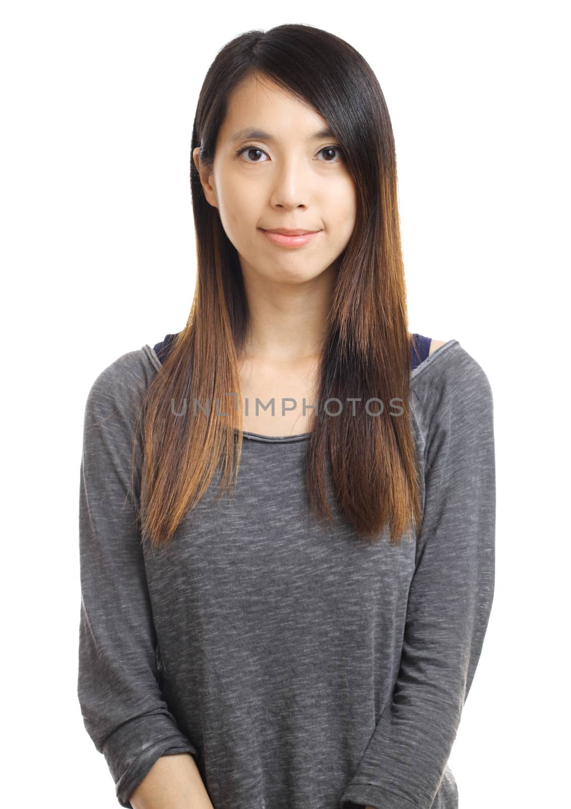Asian young woman by leungchopan