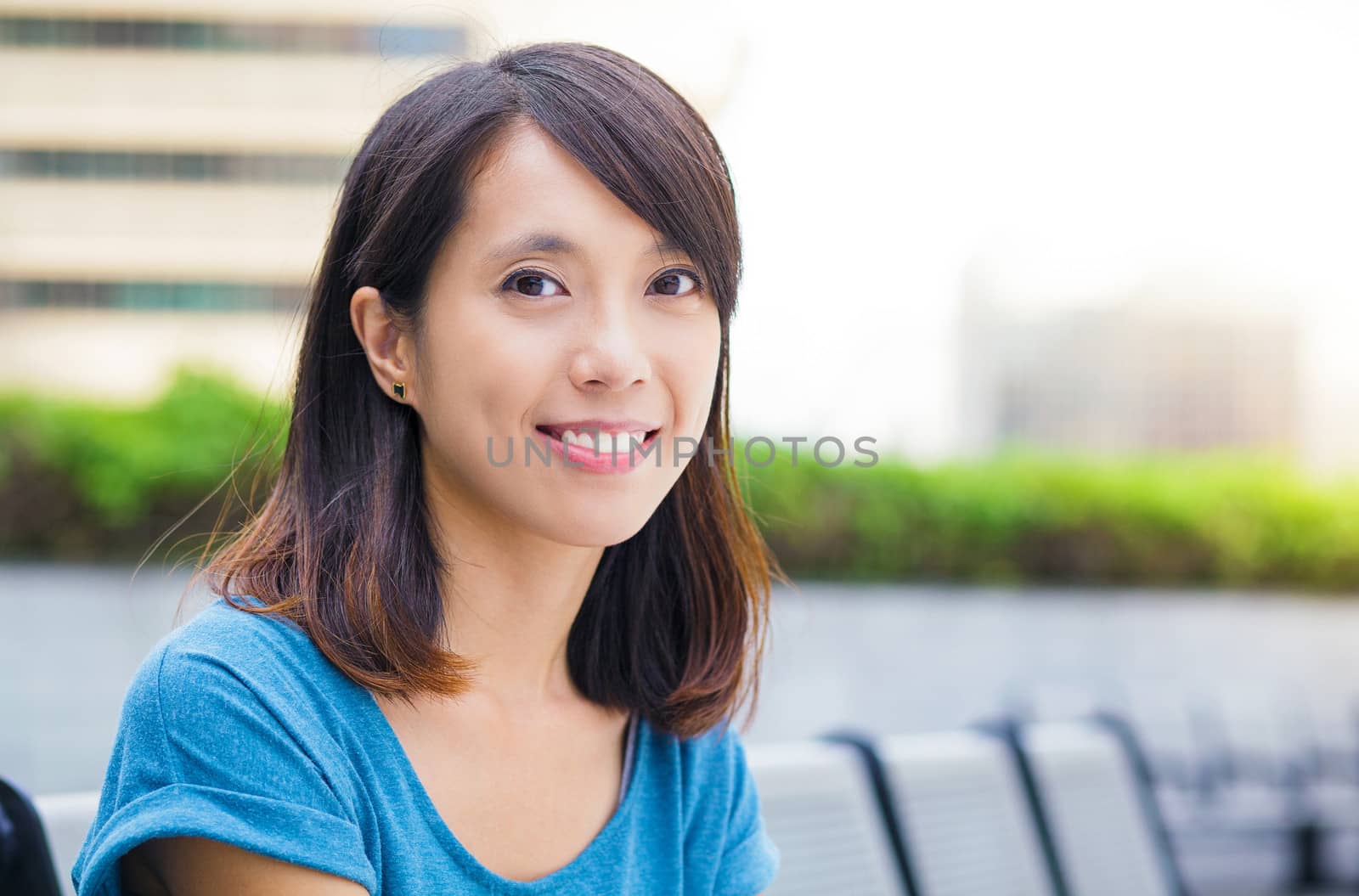 Young asian woman at outdoor by leungchopan