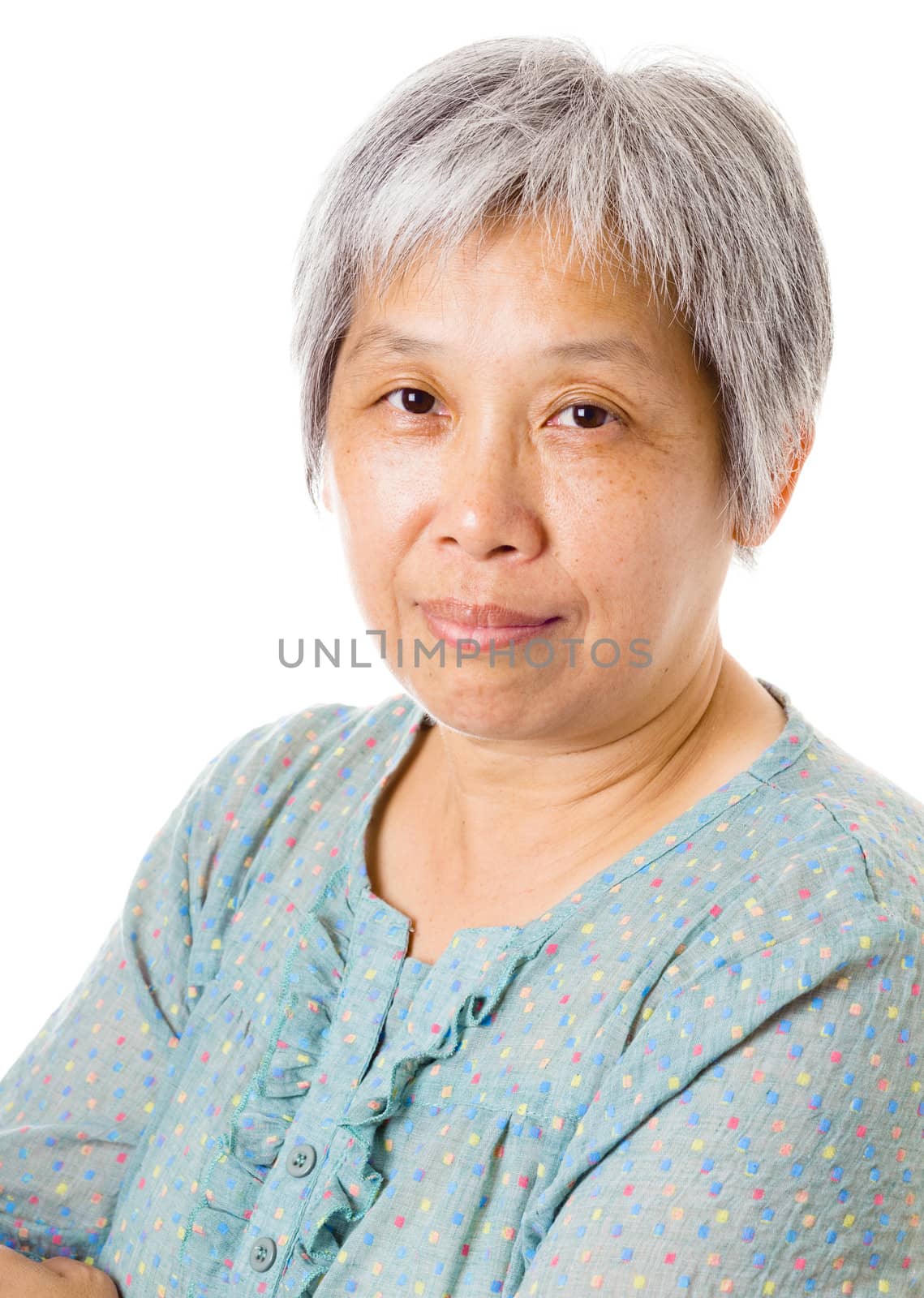 Elderly asian woman